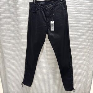 AG Farrah Skinny Ankle Side Lace Women’s Jeans